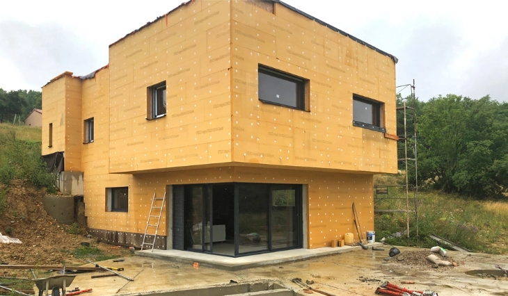 construction maison en bois